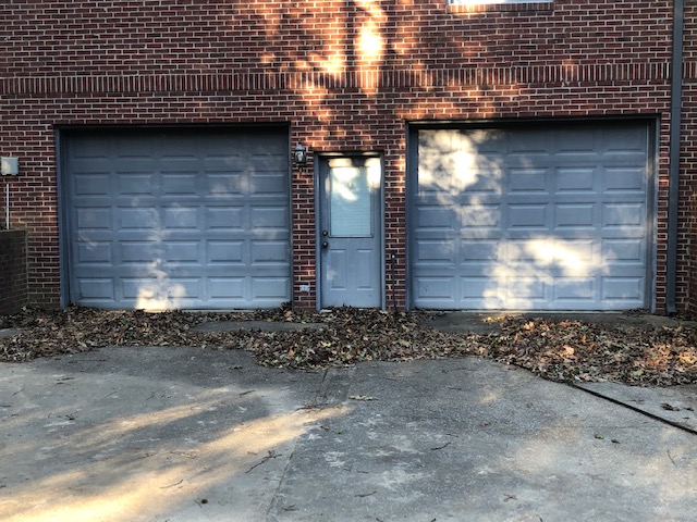 Garages needing lintel repairs