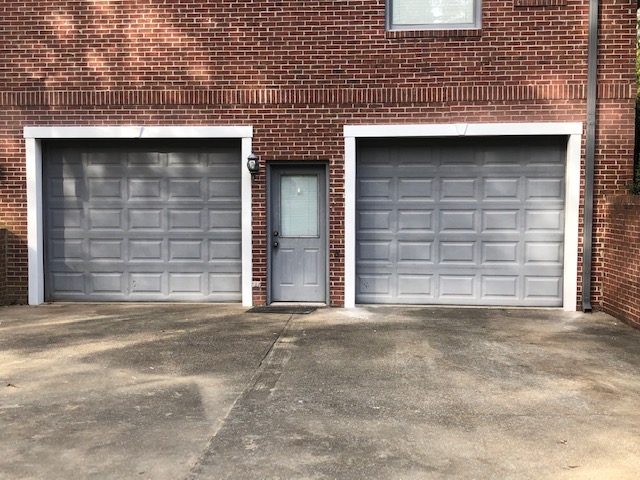 Garages with lintel repairs